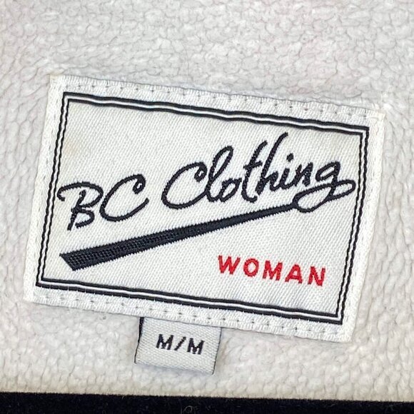 Buffalo Plaid Fleece Shacket Lined Shirt Jacket Red Black BC Clothing Women’s M - Picture 11 of 14